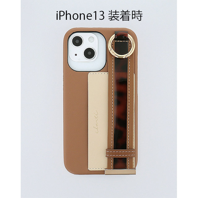 【iPhone13/13 Pro ケース】バンド付きケース SC13-002 (ブラウン)goods_nameサブ画像