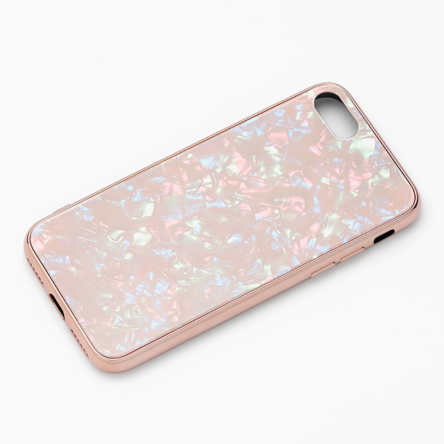 【iPhoneSE(第3/2世代)/8/7 ケース】Glass Shell Case for iPhoneSE(第3世代)(coral pink)goods_nameサブ画像