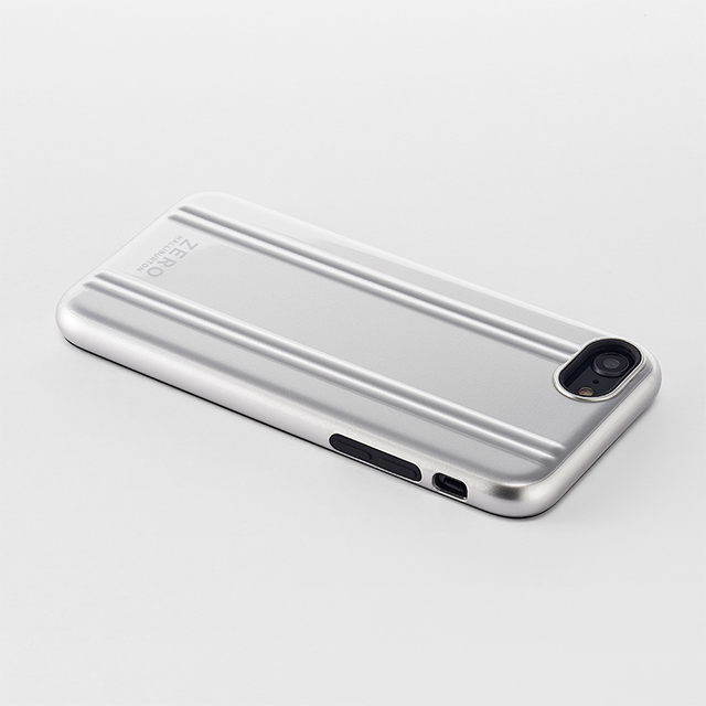 【iPhoneSE(第3/2世代)/8/7 ケース】ZERO HALLIBURTON Hybrid Shockproof case for iPhoneSE(第3世代)(Silver)goods_nameサブ画像