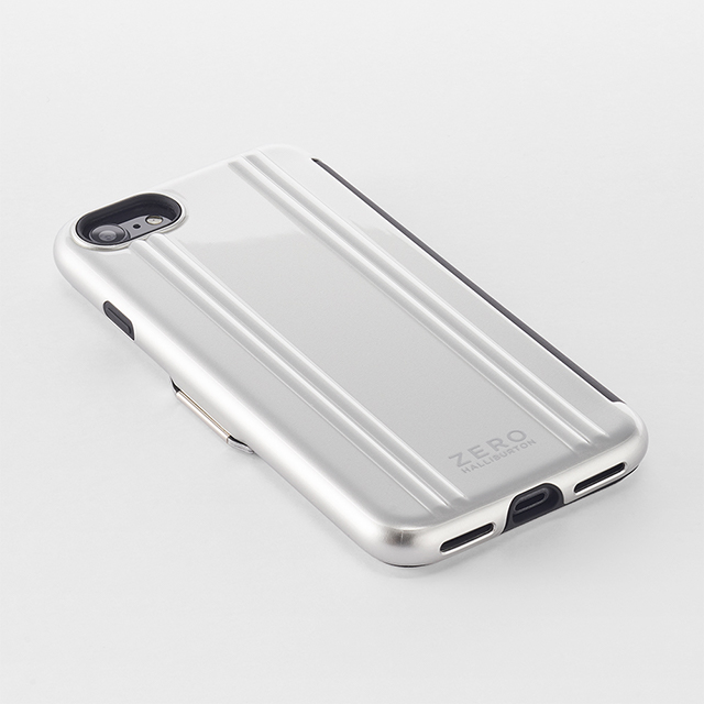 【iPhoneSE(第3/2世代)/8/7 ケース】ZERO HALLIBURTON Hybrid Shockproof Flip case for iPhoneSE(第3世代)(Black)goods_nameサブ画像