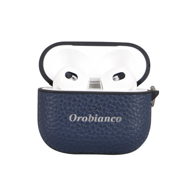 【AirPods(第3世代) ケース】“シュリンク” PU Leather Case (NAVY)goods_nameサブ画像