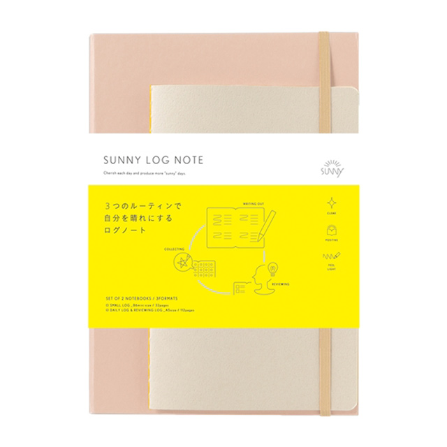 SUNNY LOG NOTE (shell pink)goods_nameサブ画像