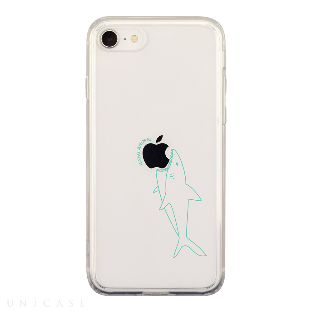 【iPhoneSE(第3/2世代) ケース】HANG ANIMAL CASE for iPhoneSE(第3世代)  (さめ)