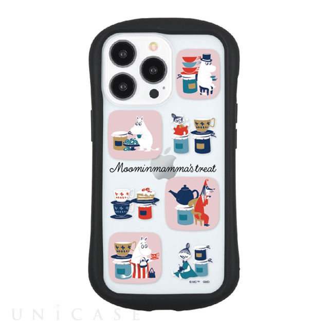 【iPhone13 Pro ケース】ムーミン moomin mama’s treat ハイブリッドクリアケース (ブロック)