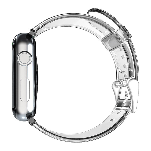 【Apple Watch バンド 41/40/38mm】CLEAR BAND (クリア) for Apple Watch SE(第2/1世代)/Series9/8/7/6/5/4/3/2/1goods_nameサブ画像