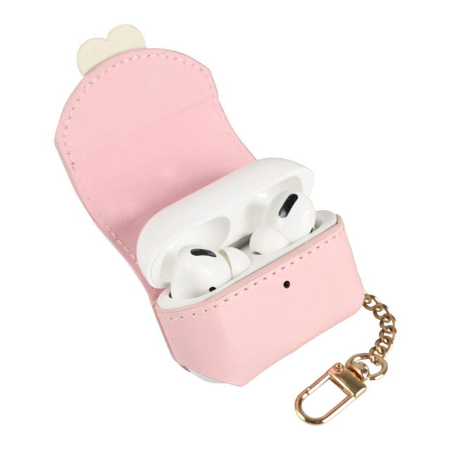 【AirPods Pro(第1世代) ケース】PU Leather Case (L.PINK)サブ画像