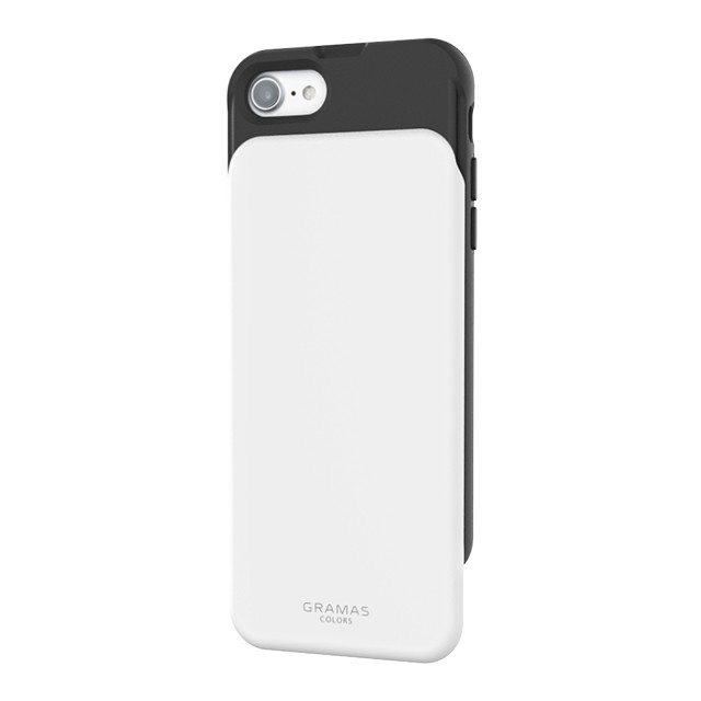 【iPhoneSE(第3/2世代)/8/7/6s/6 ケース】”Flat” Full Cover Hybrid Case (White)goods_nameサブ画像