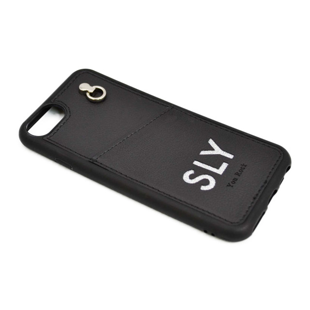 【iPhoneSE(第3/2世代)/8/7/6s/6 ケース】SLY Die cutting_Case face (black)サブ画像