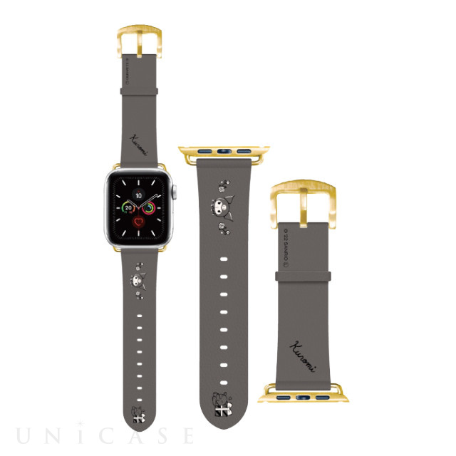 【Apple Watch バンド 41/40/38mm】サンリオキャラクターズ レザーバンド (クロミ) for Apple Watch SE(第2/1世代)/Series9/8/7/6/5/4/3/2/1