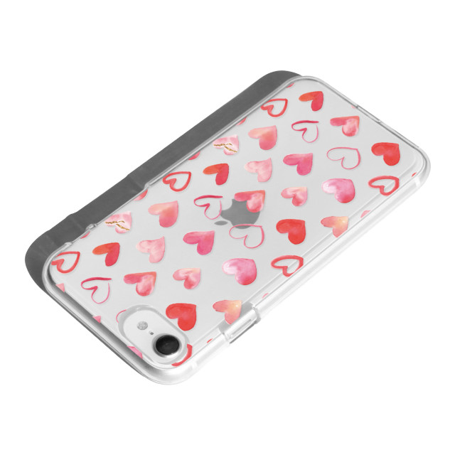 【iPhoneSE(第3/2世代)/8/7 ケース】ソフトクリアケース (HEART PATTERN-Watercolor)goods_nameサブ画像