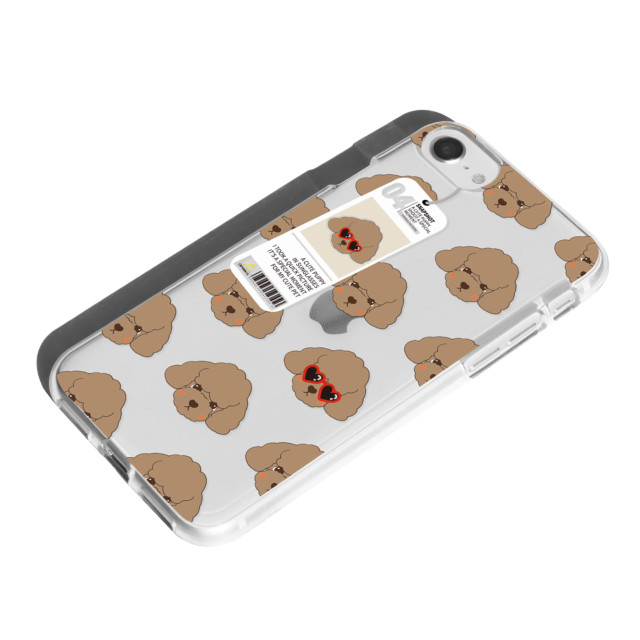 【iPhoneSE(第3/2世代)/8/7 ケース】ソフトクリアケース (poodle)goods_nameサブ画像