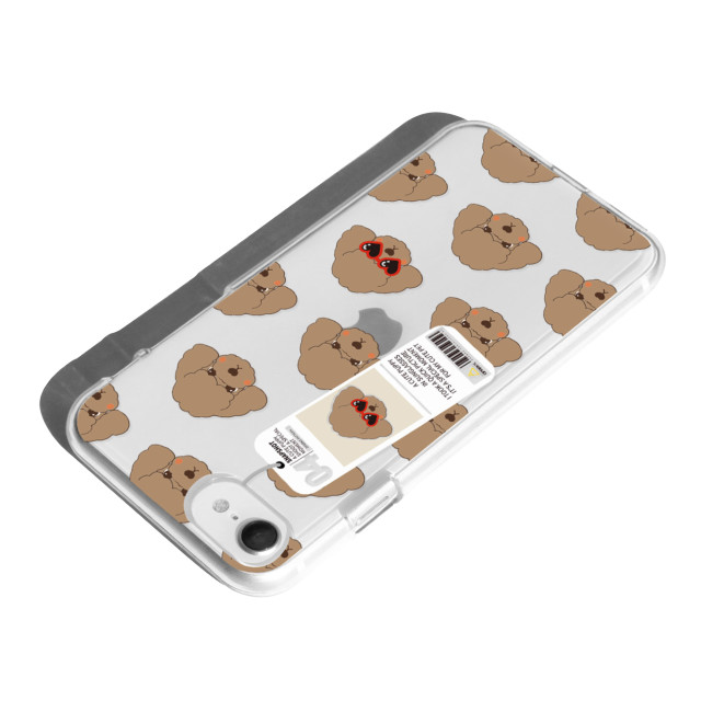 【iPhoneSE(第3/2世代)/8/7 ケース】ソフトクリアケース (poodle)goods_nameサブ画像