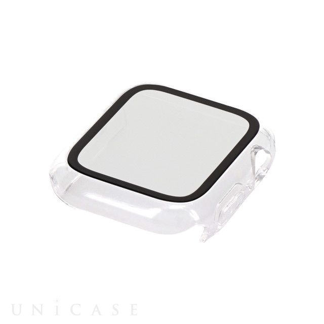 【Apple Watch ケース 40mm】ガラスフィルム一体型 保護ケース ALL IN ONE GLASS CASE OWL-AWBCV04シリーズ (クリア) for Apple Watch SE(第1世代)/Series6/5/4