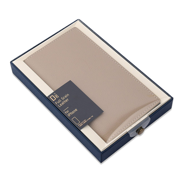 【iPhone13 Pro ケース】Full Grain Leather Case (エトフクリーム)サブ画像
