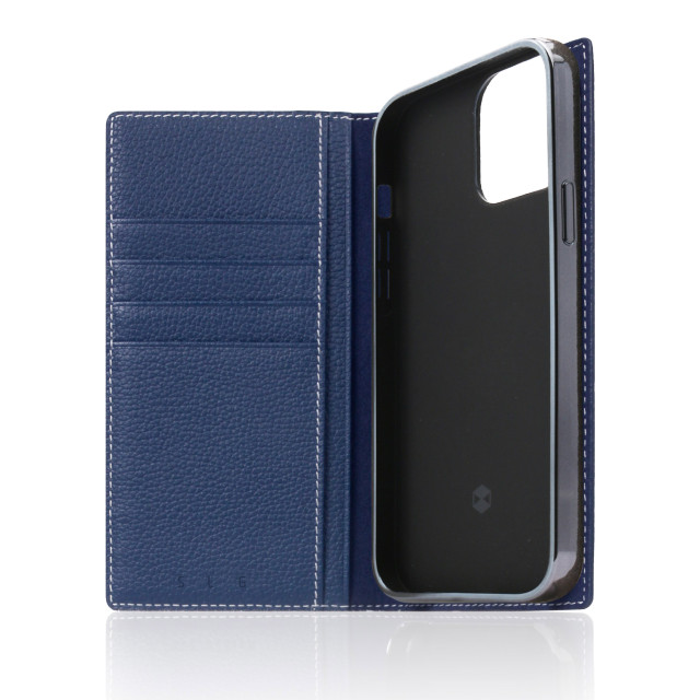 【iPhone13 Pro ケース】Full Grain Leather Case (ネイビーブルー)goods_nameサブ画像