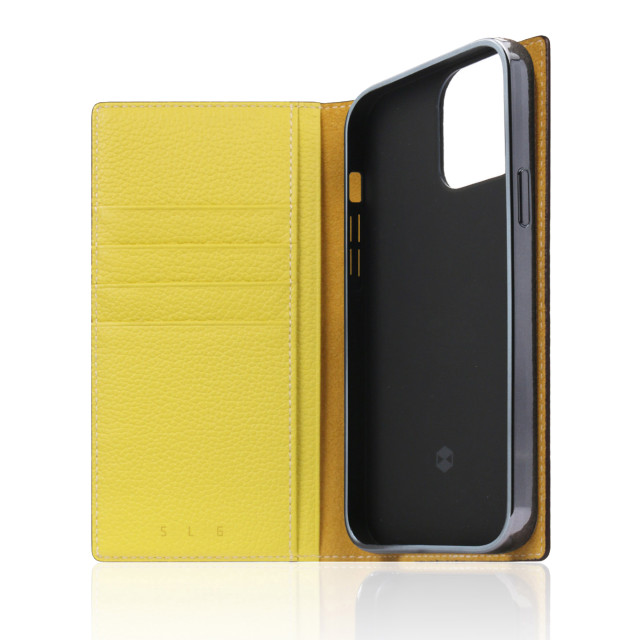 【iPhone13 Pro ケース】Neon Full Grain Leather Case (レモン)goods_nameサブ画像