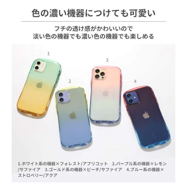 【iPhoneSE(第3/2世代)/8/7 ケース】iFace Look in Clear Lollyケース (ストロベリー/アクア)goods_nameサブ画像