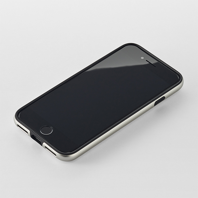 【アウトレット】【iPhoneSE(第3/2世代)/8/7 ケース】ZERO HALLIBURTON Hybrid Shockproof case for iPhoneSE(第3世代)(Silver)goods_nameサブ画像
