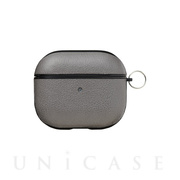 【アウトレット】【AirPods(第3世代) ケース】AirPods Texture Case(emboss-gray)