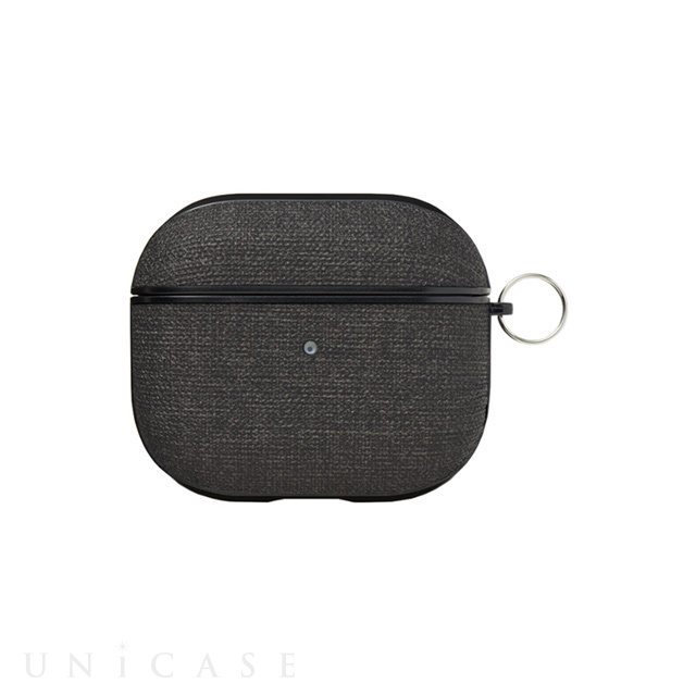 【アウトレット】【AirPods(第3世代) ケース】AirPods Texture Case(fabric-black)