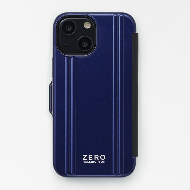 【アウトレット】【iPhone13 mini ケース】ZERO HALLIBURTON Hybrid Shockproof Flip Case for iPhone13 mini (Blue)goods_nameサブ画像