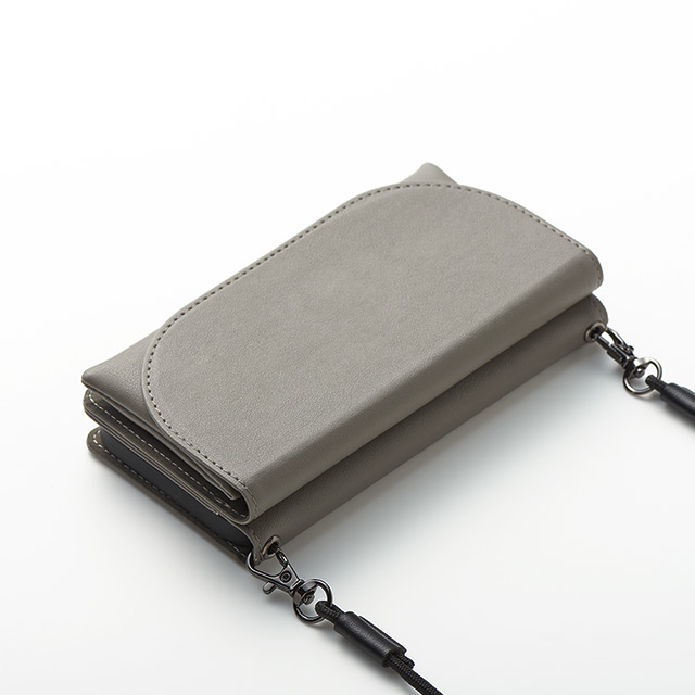【アウトレット】【iPhone13 ケース】Teshe basic flip case for iPhone13 (gray)goods_nameサブ画像