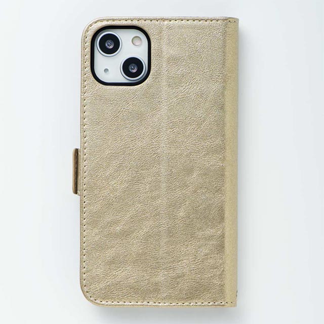 【アウトレット】【iPhone13 ケース】Daily Wallet Case for iPhone13 (gold)サブ画像