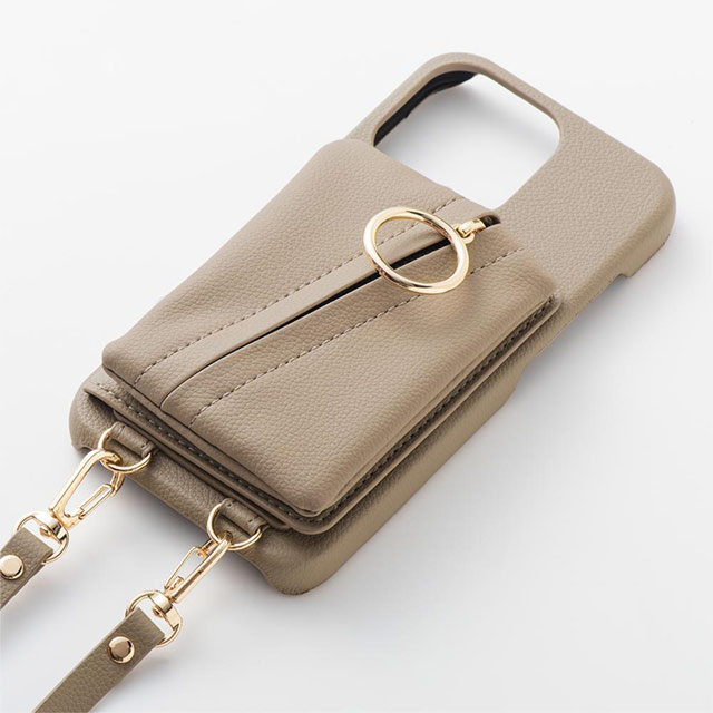 【アウトレット】【iPhone13 ケース】Clutch Ring Case for iPhone13 (beige)goods_nameサブ画像