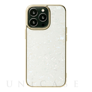 iPhone13 Pro ケース】Glass Shell Case for iPhone13 Pro (gold