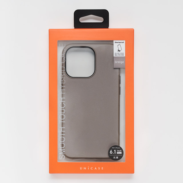 【アウトレット】【iPhone13 Pro ケース】Smooth Touch Hybrid Case for iPhone13 Pro (greige)goods_nameサブ画像