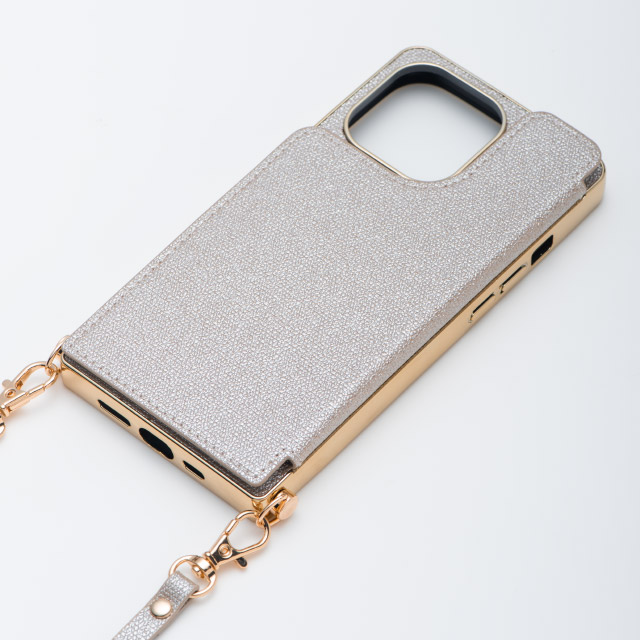 【アウトレット】【iPhone13 mini ケース】Cross Body Case for iPhone13 mini (pearl silver)goods_nameサブ画像