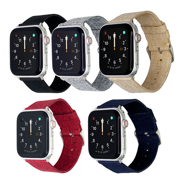 【Apple Watch バンド 49/45/44/42mm】帆布バンド CAMVAS (ネイビー) for Apple Watch Ultra2/1/SE(第2/1世代)/Series9/8/7/6/5/4/3/2/1goods_nameサブ画像