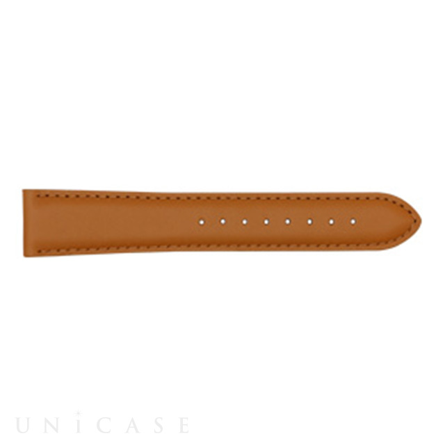 【Apple Watch バンド 49/45/44/42mm】カーフレザーストラップ GRAFIC (Honey Brown/Silver) for Apple Watch Ultra2/1/SE(第2/1世代)/Series9/8/7/6/5/4/3/2/1