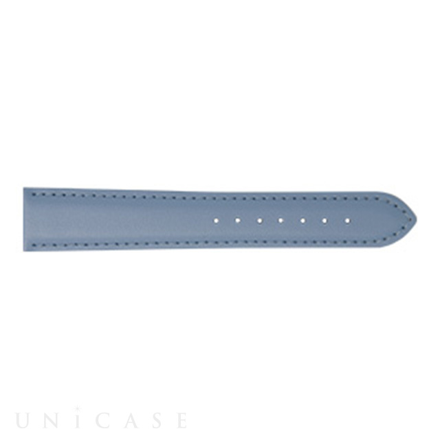 【Apple Watch バンド 49/45/44/42mm】カーフレザーストラップ GRAFIC (Light Blue/Silver) for Apple Watch Ultra2/1/SE(第2/1世代)/Series9/8/7/6/5/4/3/2/1