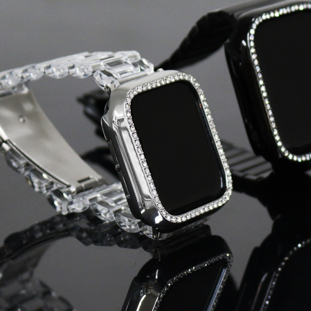 【Apple Watch ケース 40mm】ラインストーンケース (ブラック) for Apple Watch SE(第2/1世代)/Series6/5/4goods_nameサブ画像