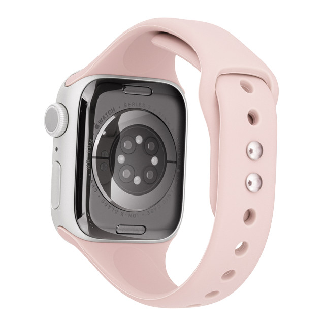 【Apple Watch バンド 41/40/38mm】スリムシリコンバンド (ベビーピンク) for Apple Watch SE(第2/1世代)/Series9/8/7/6/5/4/3/2/1goods_nameサブ画像