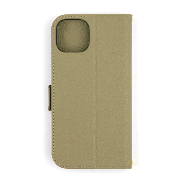 【iPhone12/12 Pro ケース】Book Type Case (KHAKI)サブ画像