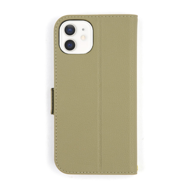 【iPhone12/12 Pro ケース】Book Type Case (KHAKI)サブ画像