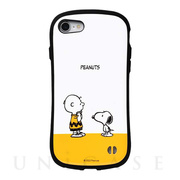 【iPhoneSE(第3/2世代)/8/7 ケース】PEANUTS iFace First Classケース (スヌーピー＆チャーリーブラウン/イエロー)