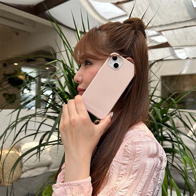 【iPhone13 ケース】ハンドチェーンストラップ付きシリコンケース (イエロー)goods_nameサブ画像