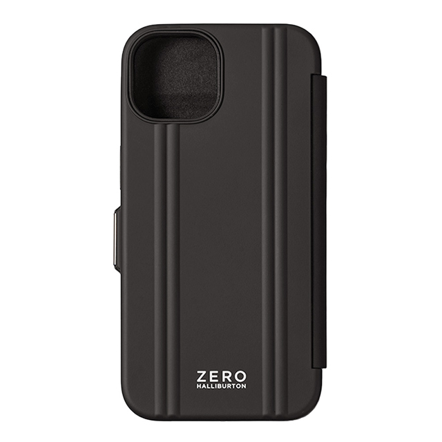 【iPhone14/13 ケース】ZERO HALLIBURTON Hybrid Shockproof Flip Case (Black)サブ画像