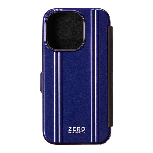 【iPhone14 Pro ケース】ZERO HALLIBURTON Hybrid Shockproof Flip Case (Blue)goods_nameサブ画像
