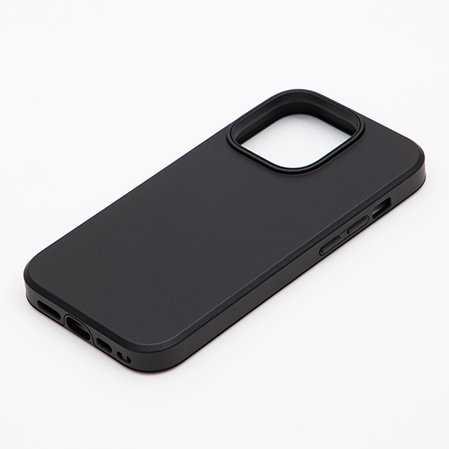 【iPhone14/13 ケース】Smooth Touch Hybrid Case (black)サブ画像