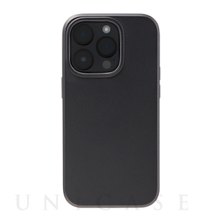 【iPhone14 Pro ケース】Smooth Touch Hybrid Case (black)