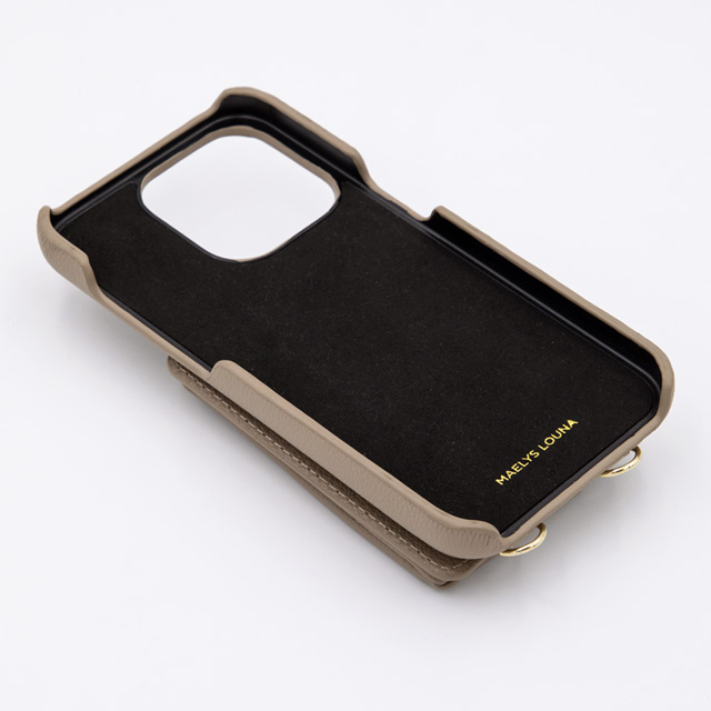 【iPhone14 Pro ケース】Clutch Ring Case (beige)goods_nameサブ画像