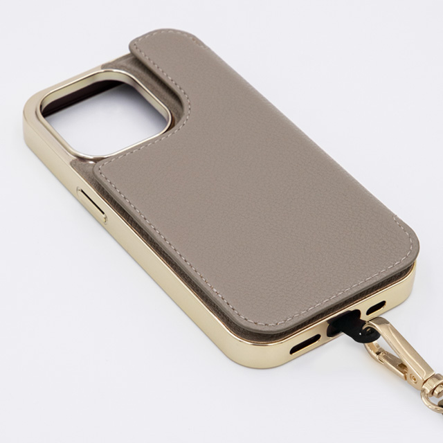 【iPhone14 Pro ケース】Cross Body Case Duo (gray)goods_nameサブ画像