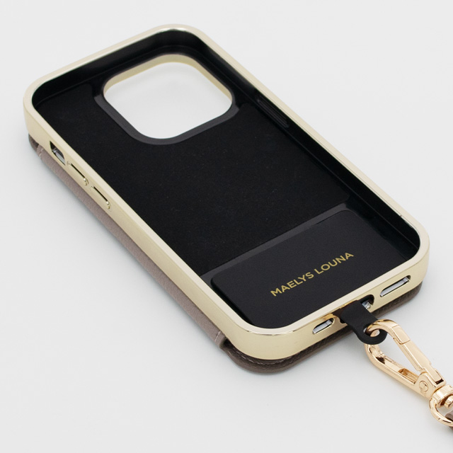 【iPhone14 Pro ケース】Cross Body Case Duo (prism gold)goods_nameサブ画像