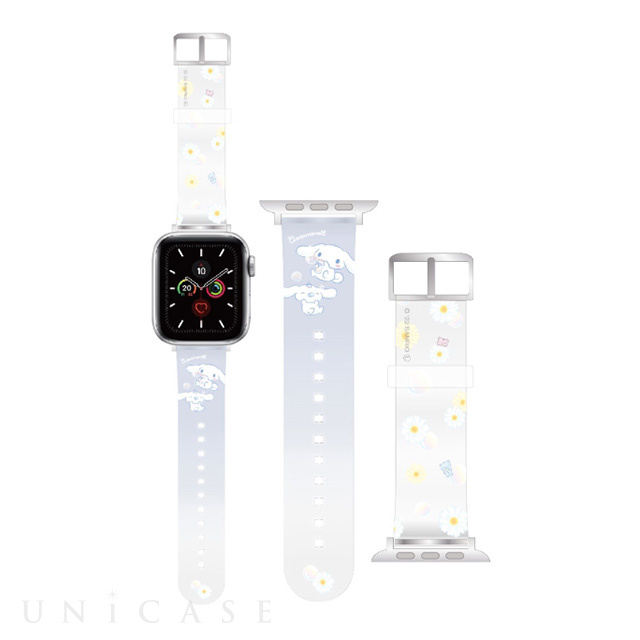 【Apple Watch バンド 41/40/38mm】サンリオキャラクターズ ソフトバンド (シナモロール) for Apple Watch SE(第2/1世代)/Series9/8/7/6/5/4/3/2/1