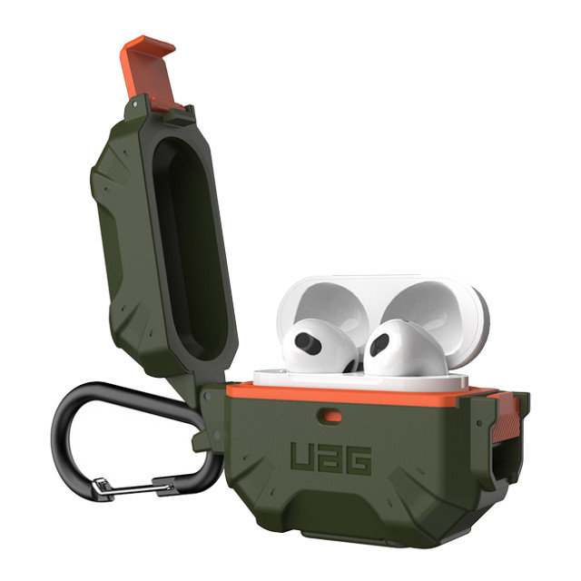 【AirPods(第3世代) ケース】UAG PATHFINDER (オリーブ/オレンジ)goods_nameサブ画像