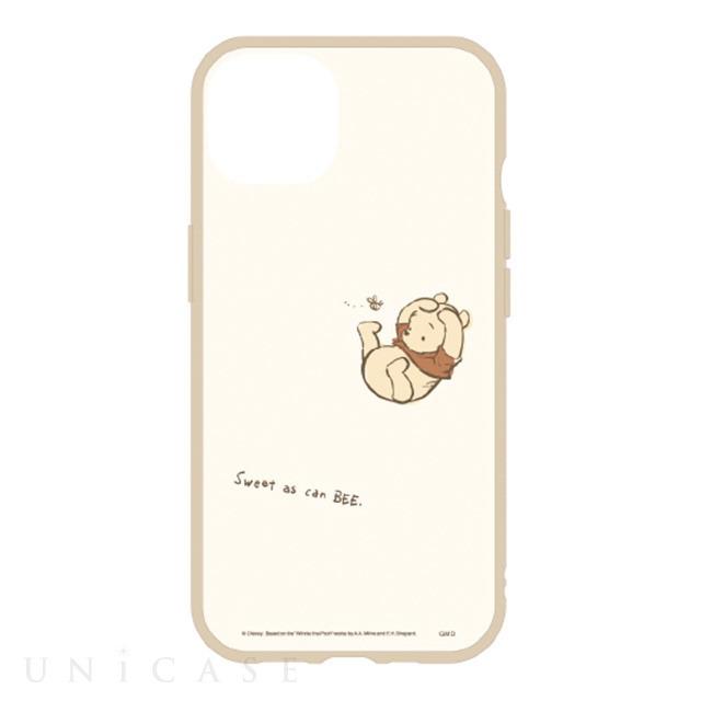 【iPhone14 Plus ケース】ディズニー、ディズニー・ピクサーキャラクター IIII fit Clear (くまのプーさん)